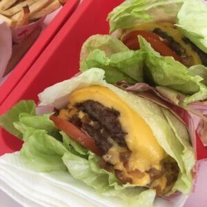 In-N-Out Double-Double protein burger keto friendly 